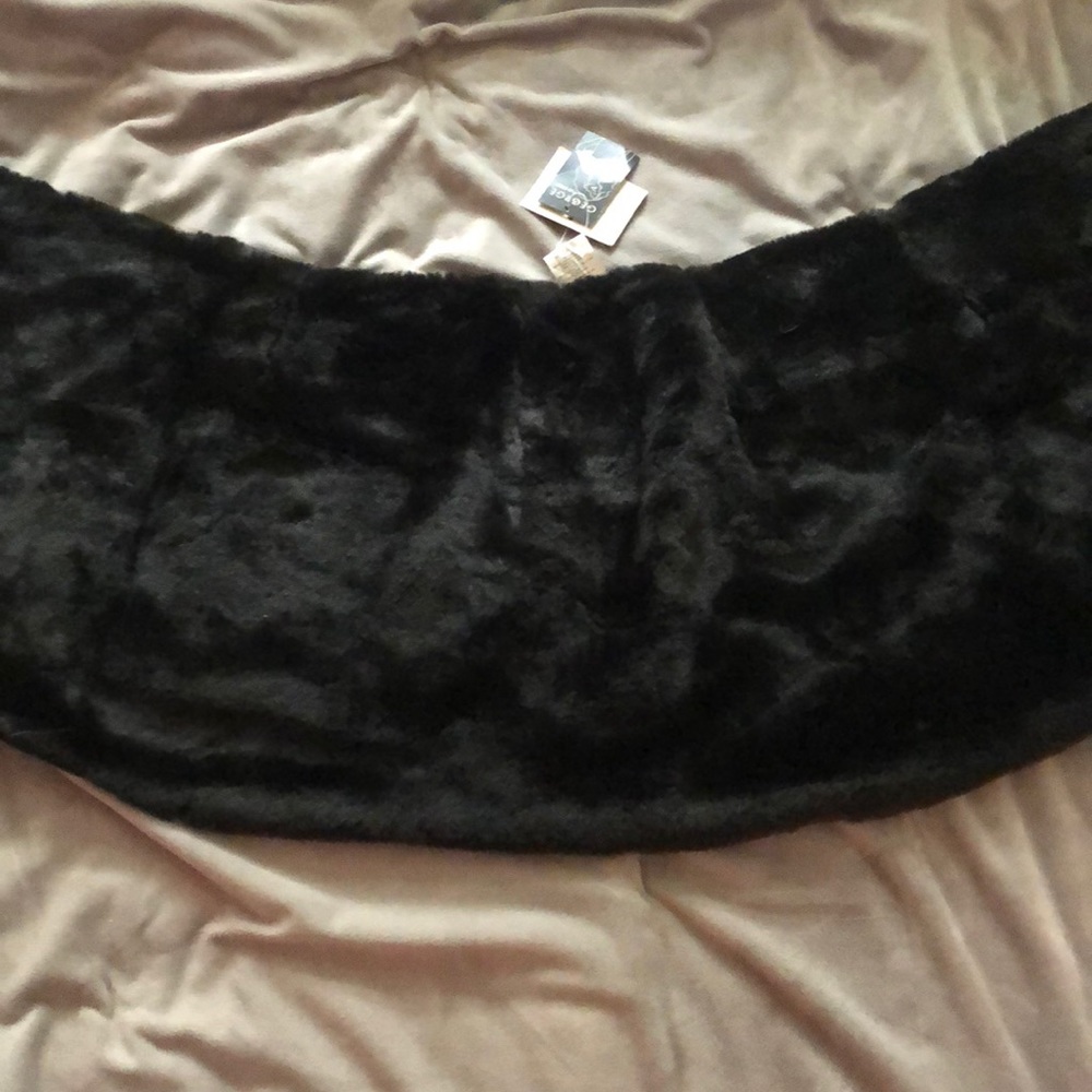 Black Fur Stole